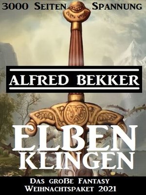 cover image of Elbenklingen
